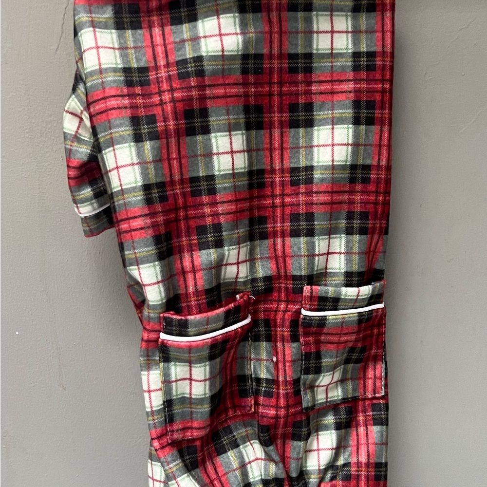 Brand New LuvGear Plaid Puppy Pajamas - SZ M